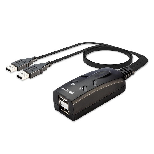 NET SWITCH KVM USB 2PORT/32165 LINDY-11842041