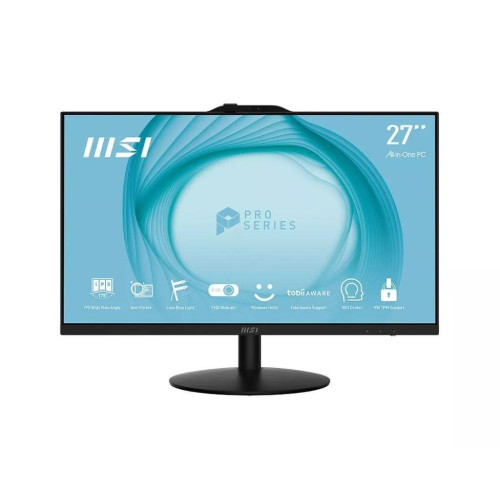 MSI AIO PRO AP272P 14M-496EU i5-14400 27" IPS LED FHD Non-Touch Anti-Glare 16GB SSD512GB M.2 AX211 WiFi 6E Windows 11 Pr
