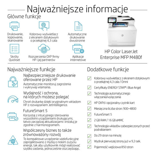 HP Color LaserJet Enterprise MFP M480f-11851589