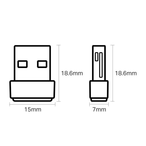 Karta sieciowa TP-LINK T2U Nano (USB 2.0)-1187796