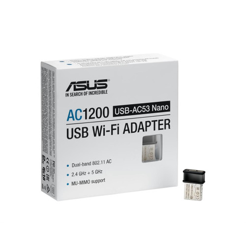 Karta sieciowa ASUS AC1200 USB-AC53 Nano-1187822