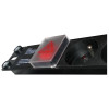 Listwa przeciwprzepięciowa A-LAN PZ081U3M (8 x UTE; 16 A (3680 W); 3m; kolor czarny)-1190494