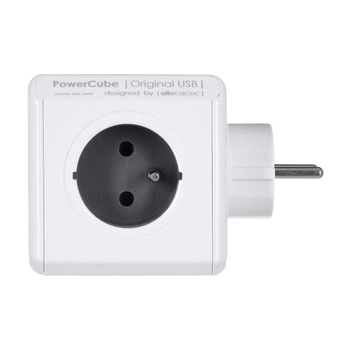 Allocacoc Przedłużacz PowerCube Original USB Grey-1190106