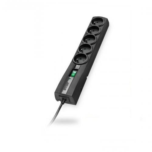 Listwa antyprzepięciowa Ever Classic 1,5m (kolor czarny) (T/LZ09-CLA015/0000)-1190173