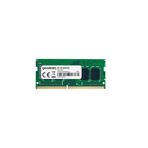 Pamięć GoodRam W-HP16S04G (DDR3 SO-DIMM; 1 x 4 GB; 1600 MHz; CL11)-554057
