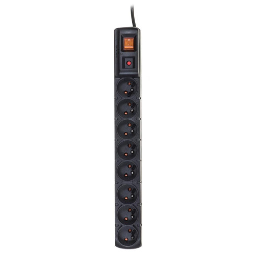 Listwa zasilająca HSK DATA ACARS8PRO (8 x UTE; 6500 A; 3m; kolor czarny)-534786