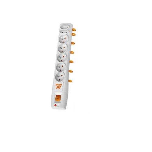 Listwa przeciwprzepięciowa HSK DATA ACAR P7 (1,5m; kolor czarny)-534934