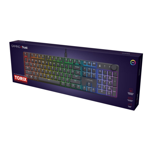 Klawiatura gamingowa GXT 866 Torix US Wireless-11954846