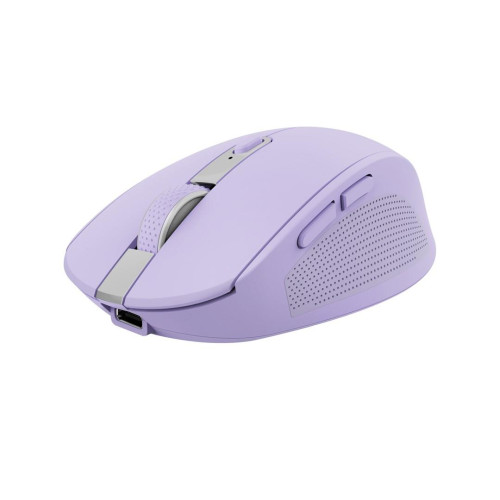 Mysz Bezprzewodowa Trust OZAA COMPACT fioletowa-11955118