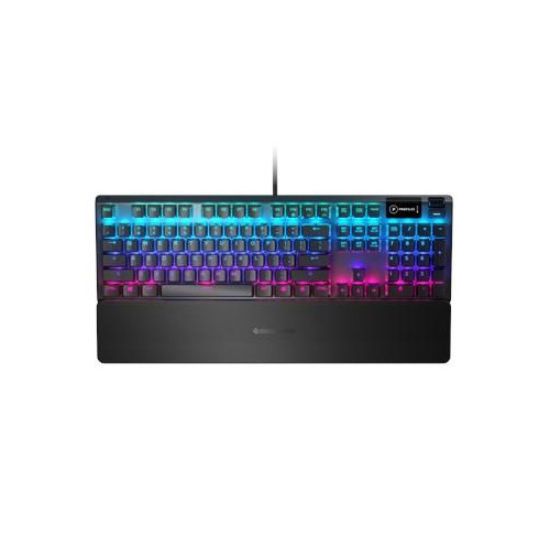 Klawiatura gamingowa SteelSeries Apex 5, układ amerykański, przewodowa, czarna Klawiatura gamingowa SteelSeries Apex 5 H