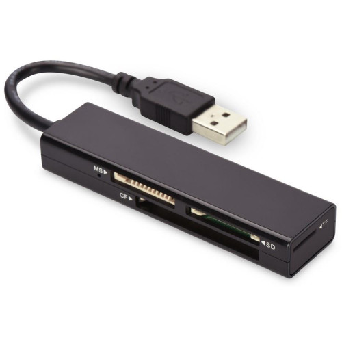 Czytnik kart Ednet 85241 (Zewnętrzny; CompactFlash, Memory Stick, MicroSD, MicroSDHC)-1204006