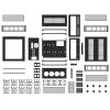 Obudowa Thermaltake Core W100 Window CA-1F2-00F1WN-00 (ATX, Extended ATX, Micro ATX, Mini ITX, XL-ATX; kolor czarny)-1210658