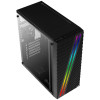 Obudowa Aerocool PGS STREAK A AEROPGSSTREAK-A-BKRG (ATX, Micro ATX, Mini ITX; kolor czarny)-1211274