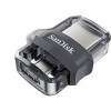 Pendrive SanDisk Ultra Dual Drive M3.0 SDDD3-032G-G46 (32GB; microUSB, USB 3.0; kolor szary)-1216457
