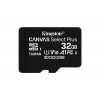 Karta pamięci z adapterem Kingston Canvas Select Plus SDCS2/32GB (32GB; Class 10, Class U1, V10; + adapter)-1217074