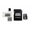 Karta pamięci z adapterem i czytnikiem kart GoodRam All in one M1A4-0160R12 (16GB; Class 10; Adapter, Czytnik kart Micro