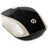 Mysz HP Wireless Mouse 200 Silk Gold bezprzewodowa czarno-złota 2HU83AA-1219678