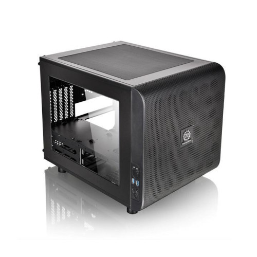 Obudowa Thermaltake Core V21 CA-1D5-00S1WN-00 (Micro ATX, Mini ITX; kolor czarny)-1210583