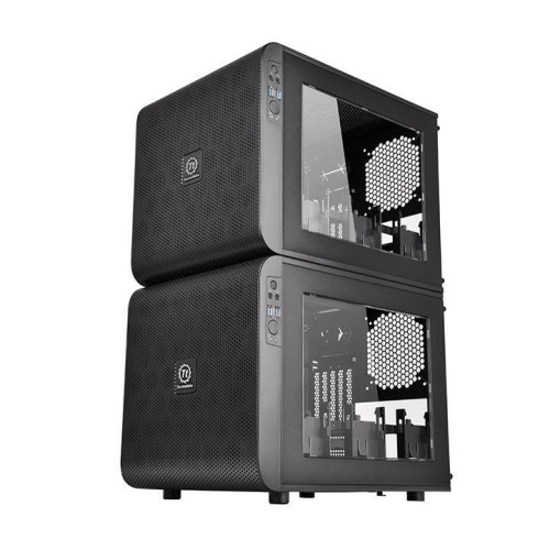 Obudowa Thermaltake Core V21 CA-1D5-00S1WN-00 (Micro ATX, Mini ITX; kolor czarny)-1210601