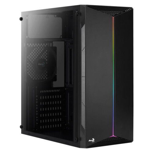Obudowa Aerocool PGS SPLIT A AEROPGSSPLIT-A-BKRGB (ATX, Micro ATX, Mini ITX; kolor czarny)-1211265