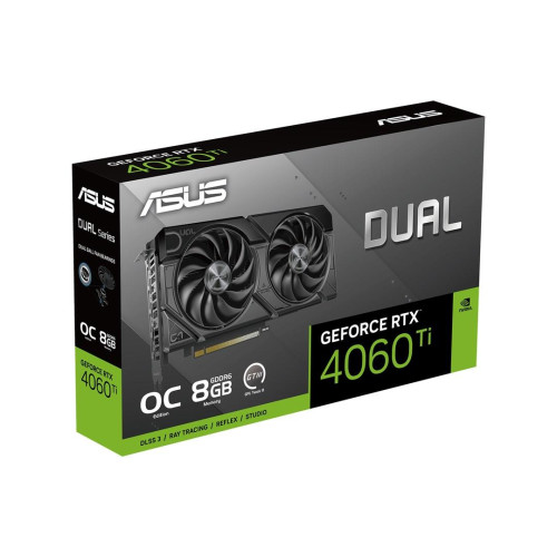 Karta graficzna ASUS Dual GeForce RTX 4060 Ti 8GB OC EVO GDDR6-12116125