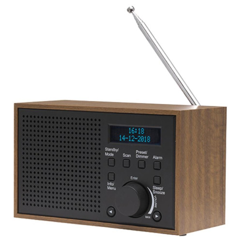 Kompaktowe radio Denver DAB-46 szare-12126786