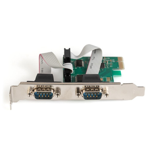 Kontroler RS232 PCI Express 2xDB9Low Profile, Chipset: AX99100-12128650