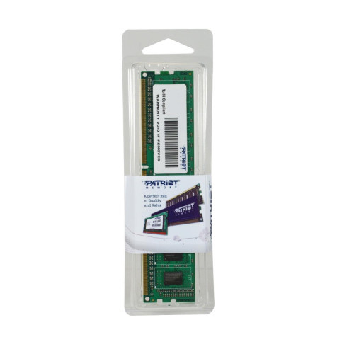 Pamięć Patriot Memory Signature PSD34G160081 (DDR3 DIMM; 1 x 4 GB; 1600 MHz; CL11)-1214075