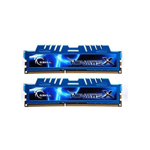 Zestaw pamięci G.SKILL RipjawsX F3-2400C11D-8GXM (DDR3 DIMM; 2 x 4 GB; 2400 MHz; CL11)-1214091