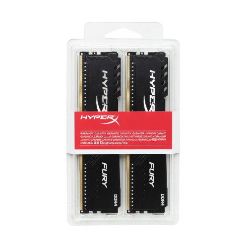 Zestaw pamięci Kingston HyperX FURY HX426C16FB3K2/32 (DDR4 DIMM; 2 x 16 GB; 2666 MHz; CL16)-1214799