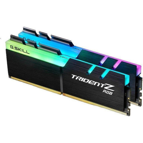 Zestaw pamięci G.SKILL TridentZ RGB F4-3200C14D-32GTZR (DDR4 DIMM; 2 x 16 GB; 3200 MHz; CL14)-1214924