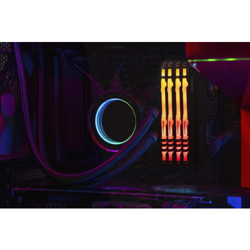 Zestaw pamięci Kingston HyperX FURY RGB HX432C16FB3AK4/32 (DDR4; 4 x 8 GB; 3200 MHz; CL16)-1215105