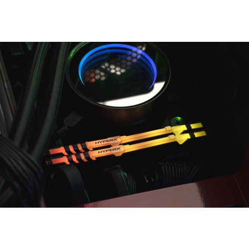 Zestaw pamięci Kingston HyperX FURY RGB HX426C16FB3AK2/32 (DDR4 DIMM; 2 x 16 GB; 2666 MHz; CL16)-1215257