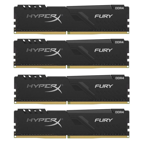 KINGSTON HyperX FURY DDR4 4x16GB 2666MHz Black-1215386