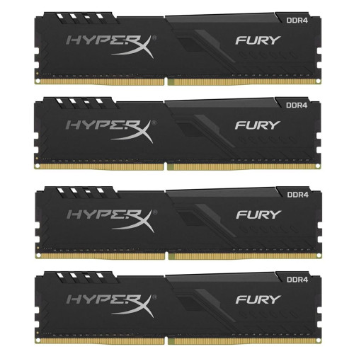 KINGSTON HyperX FURY DDR4 4x16GB 3000MHz Black-1215390