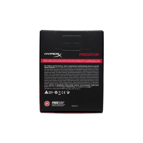 Zestaw pamięci Kingston HyperX Predator HX432C16PB3K2/32 (DDR4 DIMM; 2 x 16 GB; 3200 MHz; CL16)-1215661