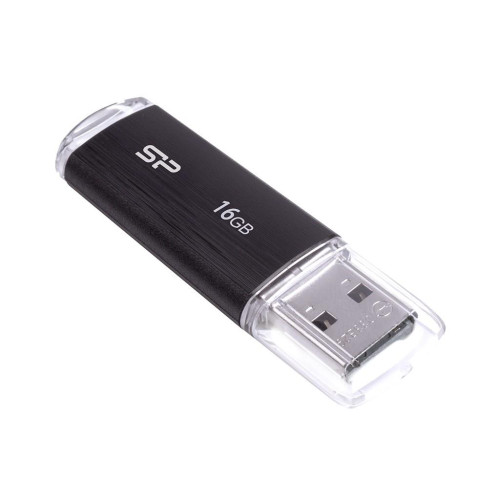 Pendrive Silicon Power Ultima U02 16GB USB 2.0 kolor czarny (SP016GBUF2U02V1K)-1215851
