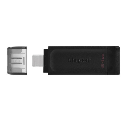 KINGSTON FLASH 64GB USB-C 3.2 Gen1 DataTraveler 70-1215891