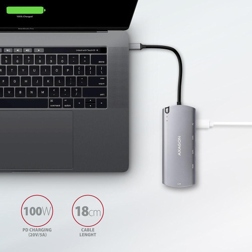 AXAGON HMC-6M2 Wieloportowy hub USB-C-12160095