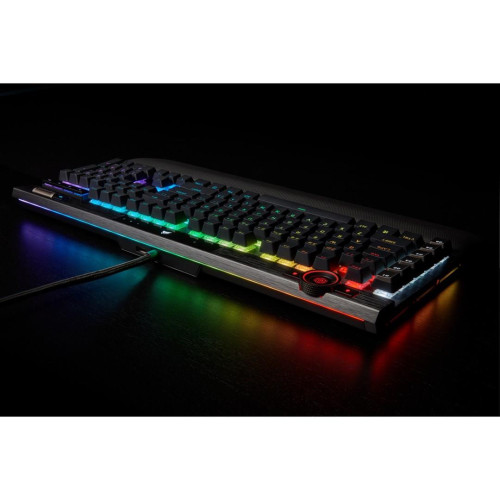 Klawiatura Gamingowa Corsair K100 RGB, Corsair OPX, LED RGB - Czarna-12160179