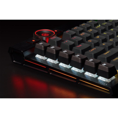 Klawiatura Gamingowa Corsair K100 RGB, Corsair OPX, LED RGB - Czarna-12160182