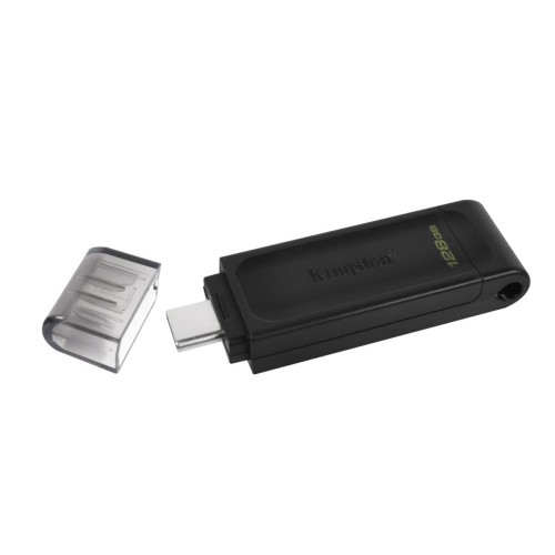 KINGSTON FLASH 128GB USB-C 3.2 Gen1 DataTraveler 70-1216171
