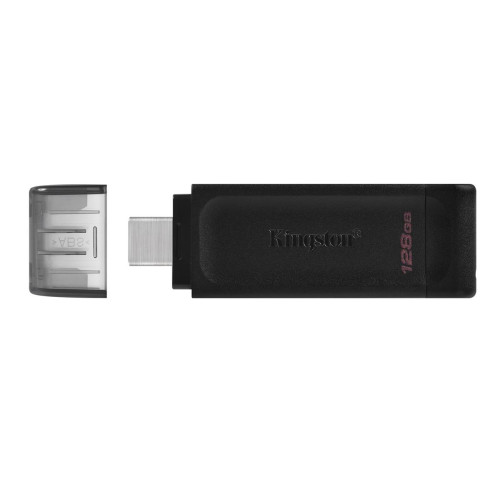 KINGSTON FLASH 128GB USB-C 3.2 Gen1 DataTraveler 70-1216172