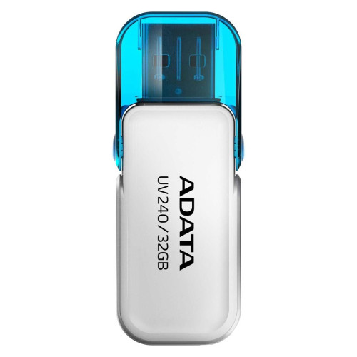 Pendrive ADATA AUV240-32G-RWH (32GB; USB 2.0; kolor biały)-1216304
