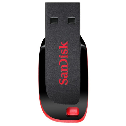 Pendrive SanDisk Cruzer Blade SDCZ50-128G-B35 (128GB; USB 2.0; kolor czarny)-555282