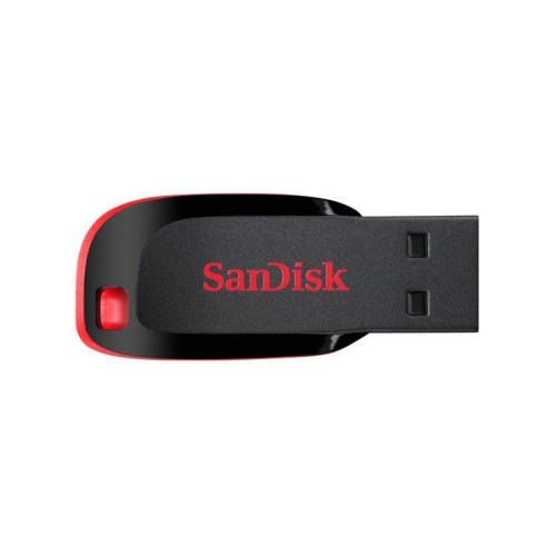 Pendrive SanDisk Cruzer Blade SDCZ50-128G-B35 (128GB; USB 2.0; kolor czarny)-1216443