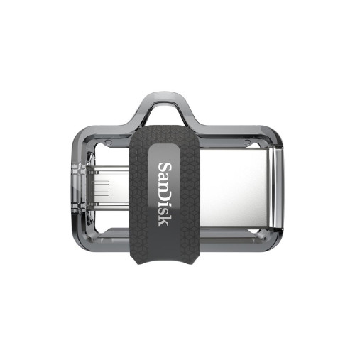 Pendrive SanDisk Ultra Dual Drive M3.0 SDDD3-032G-G46 (32GB; microUSB, USB 3.0; kolor szary)-1216460