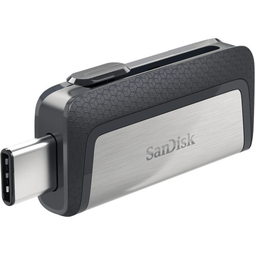 Pendrive SanDisk SDDDC2-064G-G46 (64GB; USB 3.1, USB-C; kolor czarny)-1216592