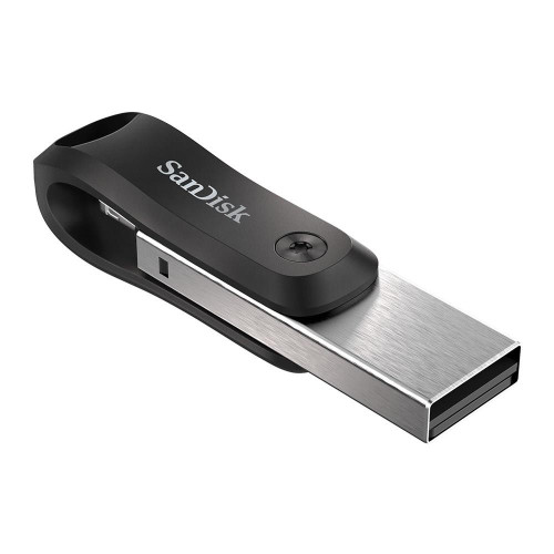 Pendrive SanDisk iXpand GO SDIX60N-128G-GN6NE (128GB; Lightning, USB 3.0; kolor srebrny)-1216763