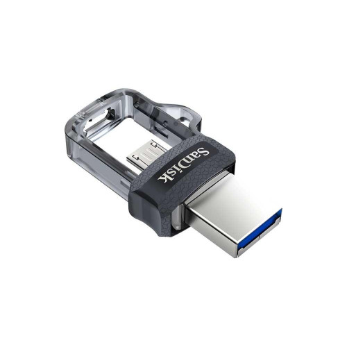 Pendrive SanDisk SDDD3-256G-G46 (256GB; microUSB, USB 3.0; kolor szary)-1216820